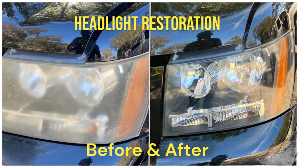 Mobile Headlight Restoration Tampa Florida 